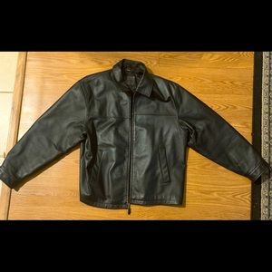 St. John’s Bay Black Leather Jacket